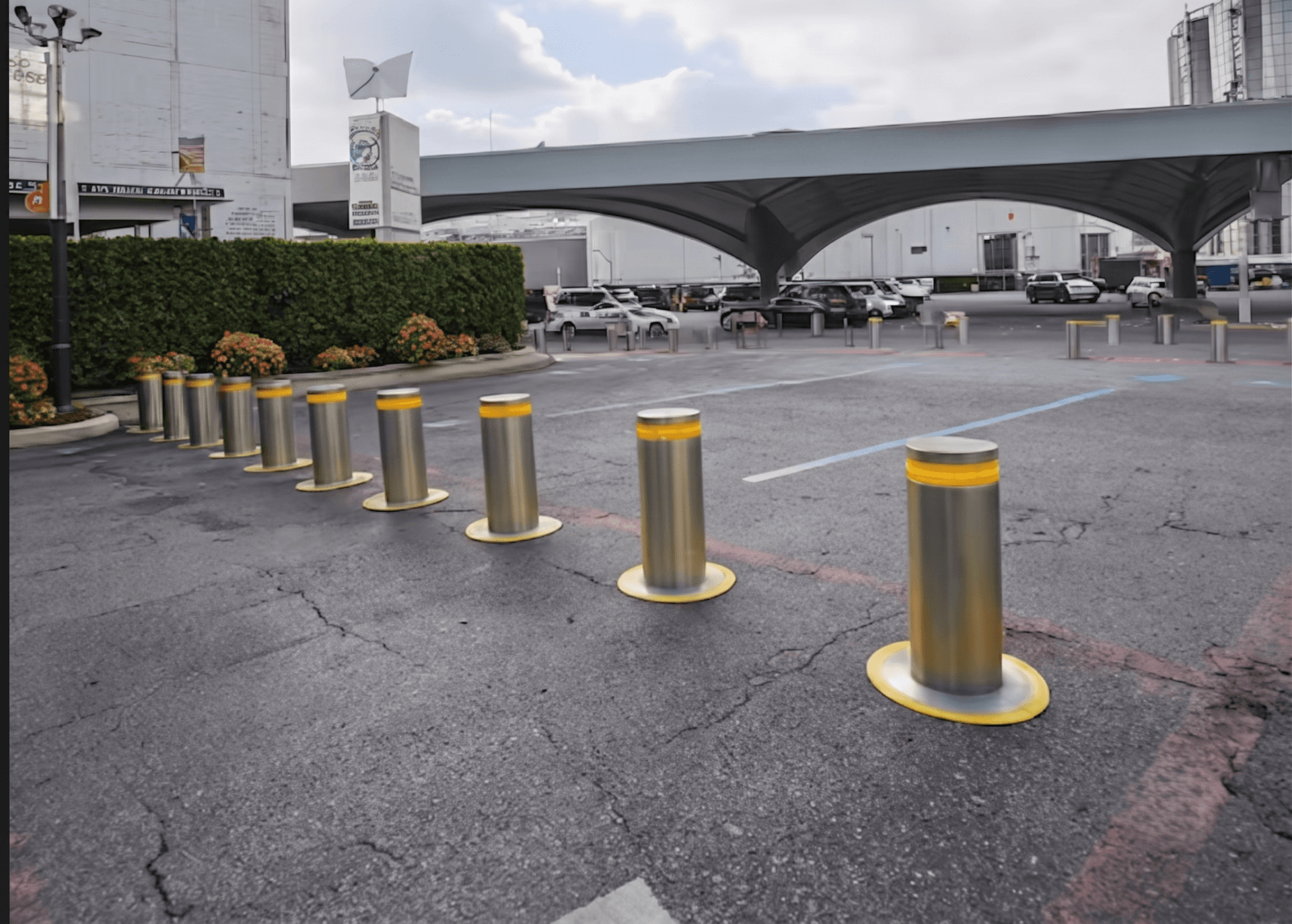 Automatic Rising Bollard