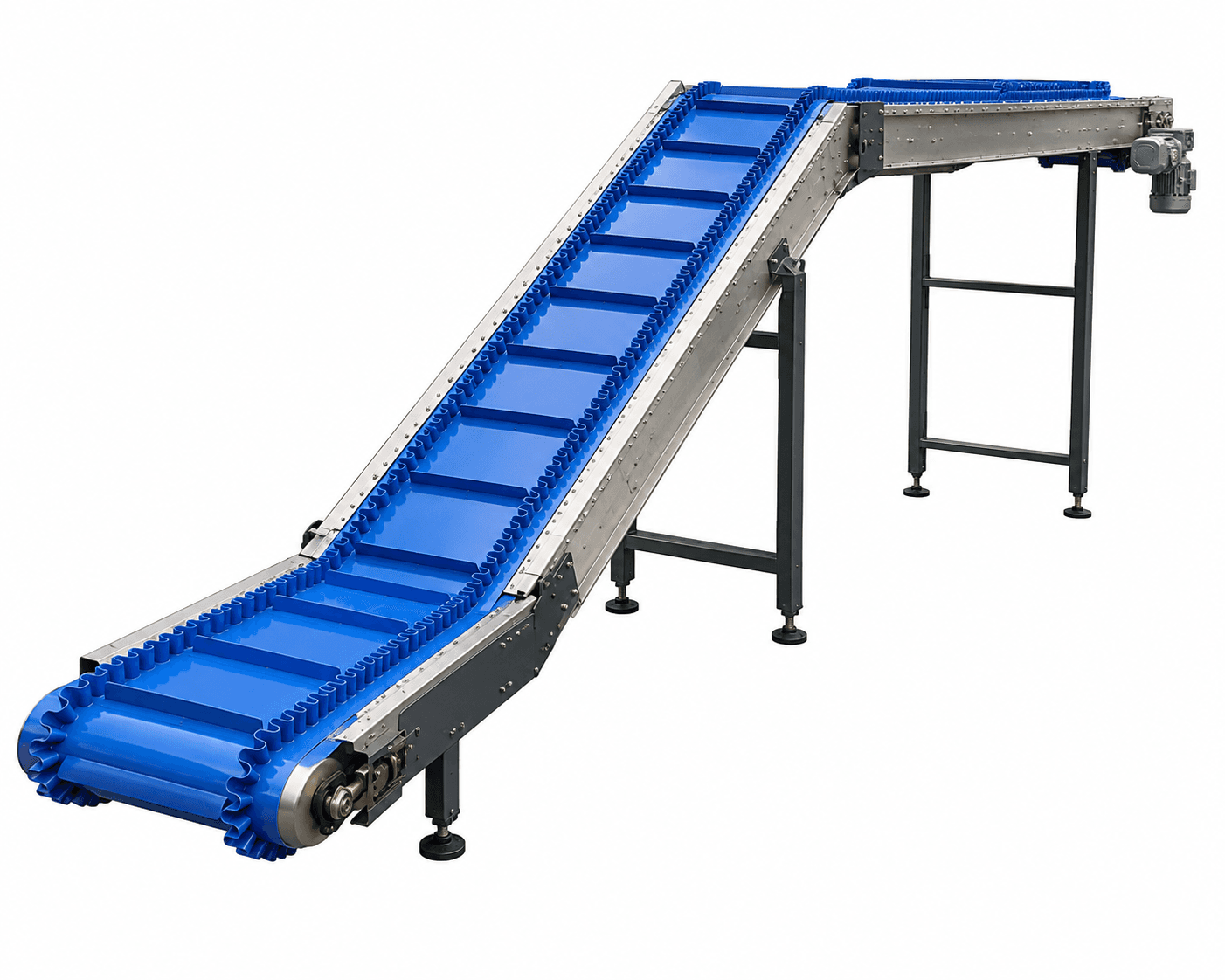 Cleated Belt Conveyor - Aven Automation